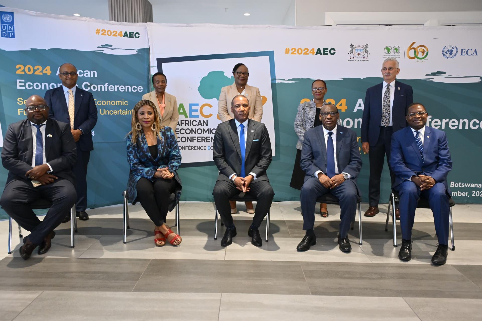 African Economic Conference Co-Organisers posing for a group photo