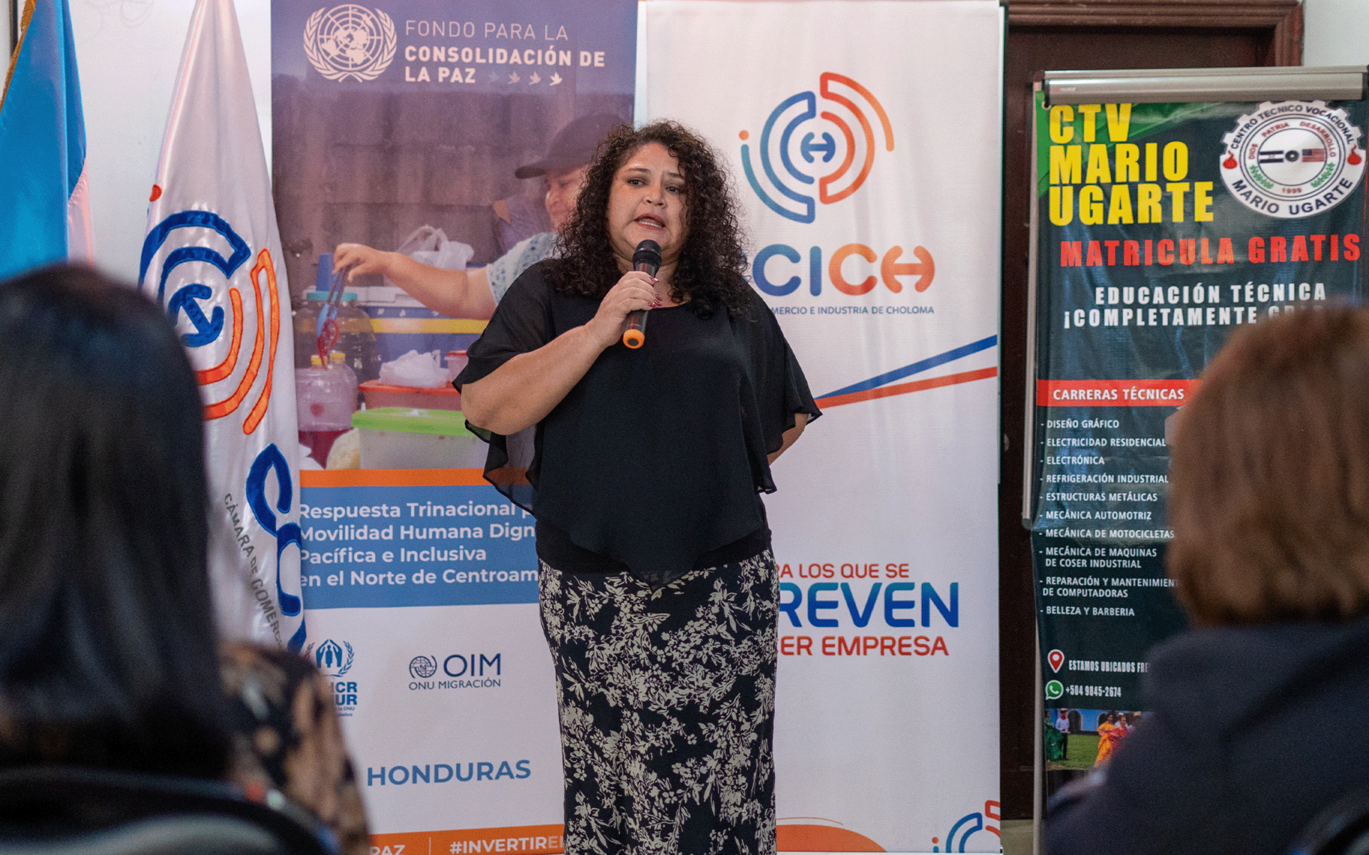 Patricia Cortés, migrante retornada apoyada con capital semilla en el marco del Respuesta Trinacional para una Movilidad Humana Digna, Pacífica e Inclusiva en el Norte de Centroamérica