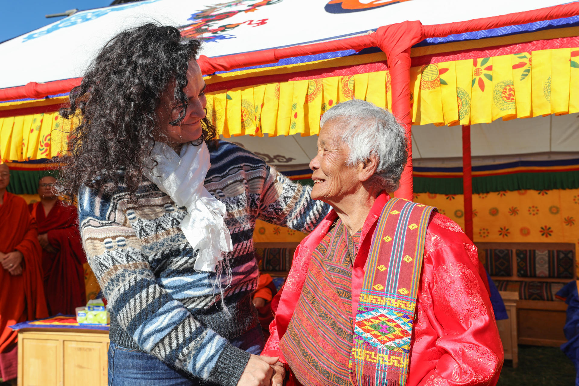 Angay Gyem with Mafalda Daurte