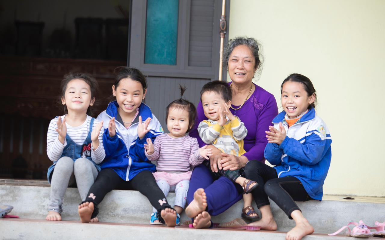 a family recieved resilient house