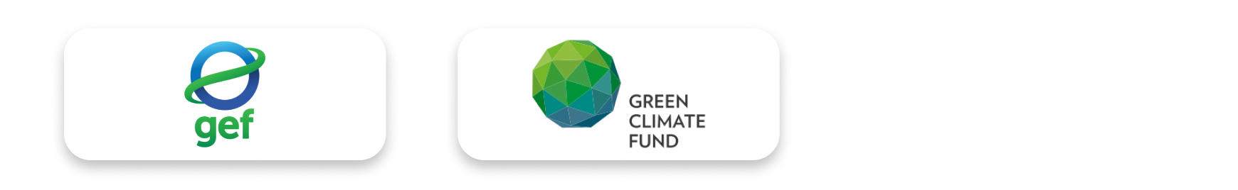 Logos of GEF and Green Climate Fund