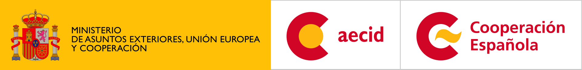 Logos of Spain's Ministry of Education alongside the Colorado logo.