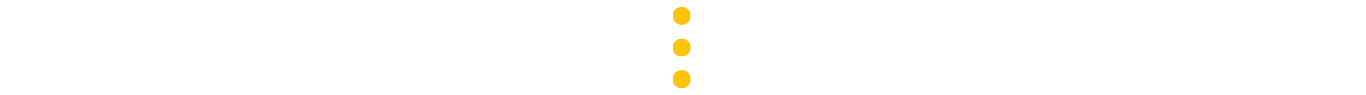 Three vertical yellow dots on a white background.