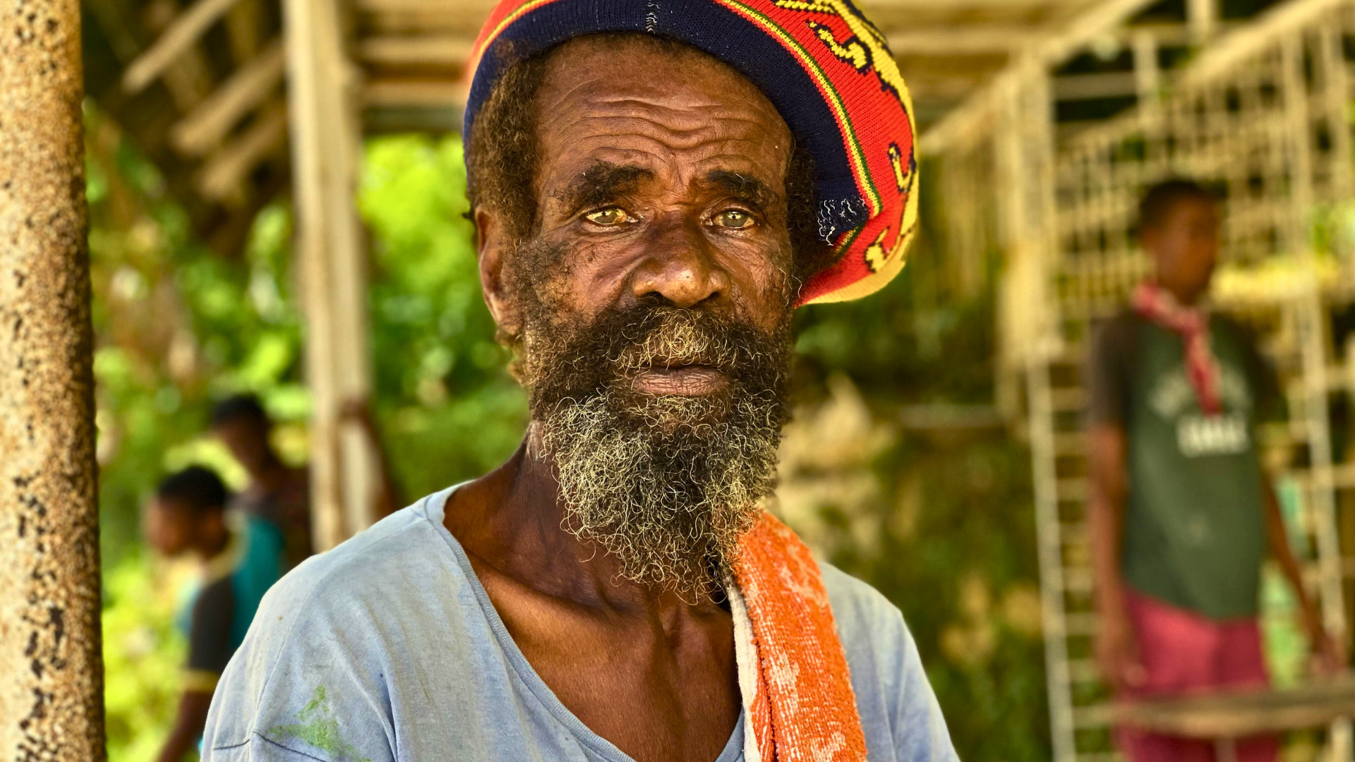 Elderly rastafarian from Jamaica is cover image for a story on a new regional Human Development Report from Latin America and the Caribbean