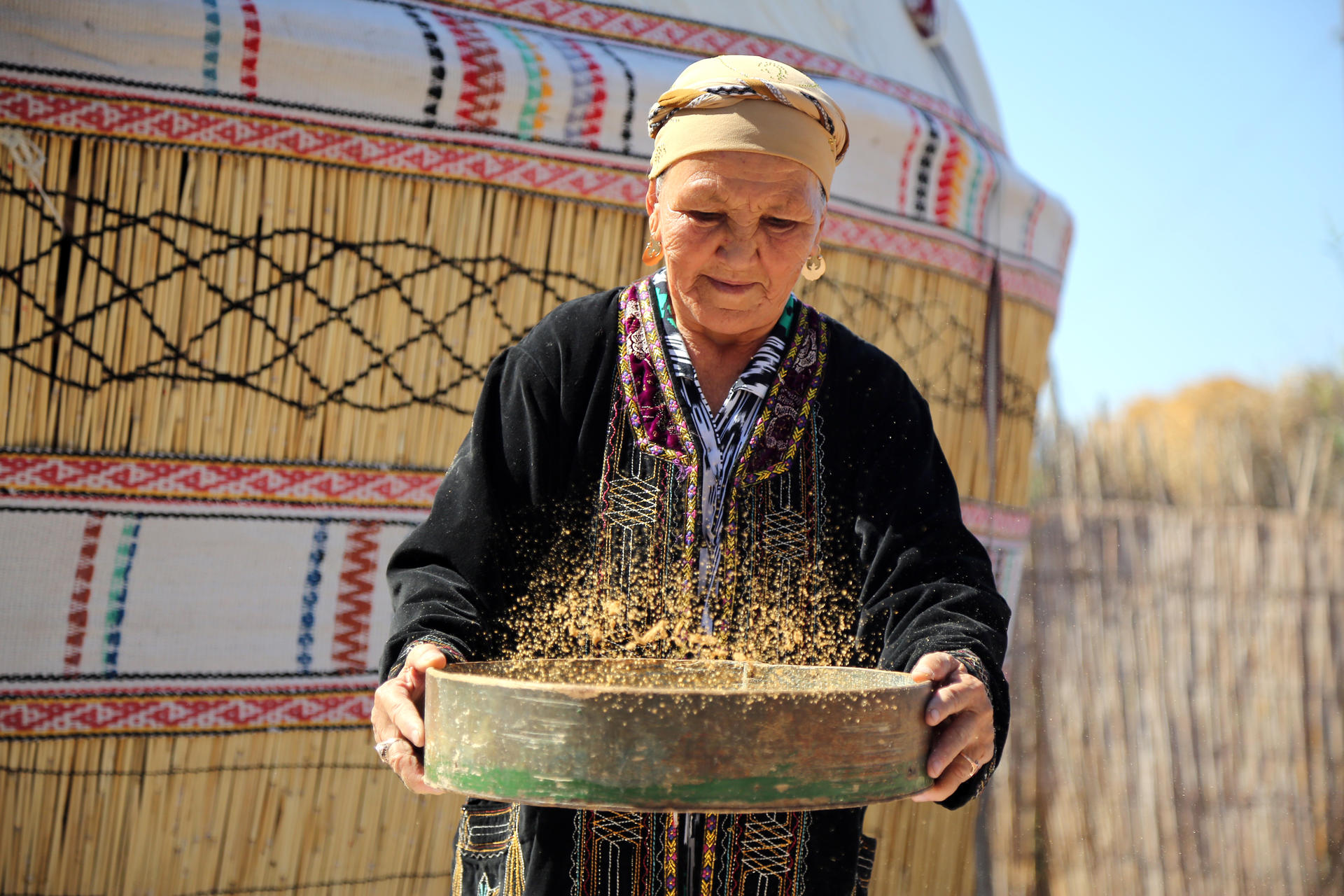 UNDP is facilitating the introduction of upland rice in the Republic of Karakalpakstan, which will reduce water consumption by up to 40%.