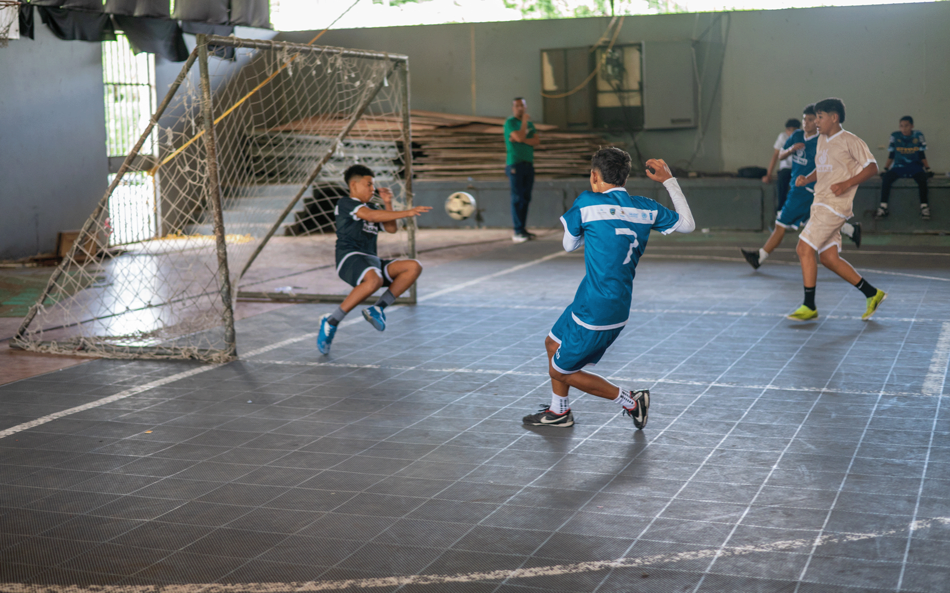 Desarrollo de los partidos finales de torneo de fútbol masculino