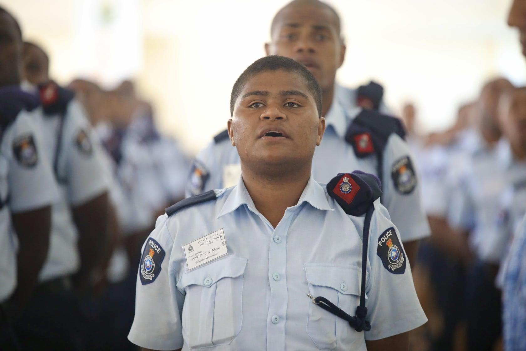 Officer in uniform