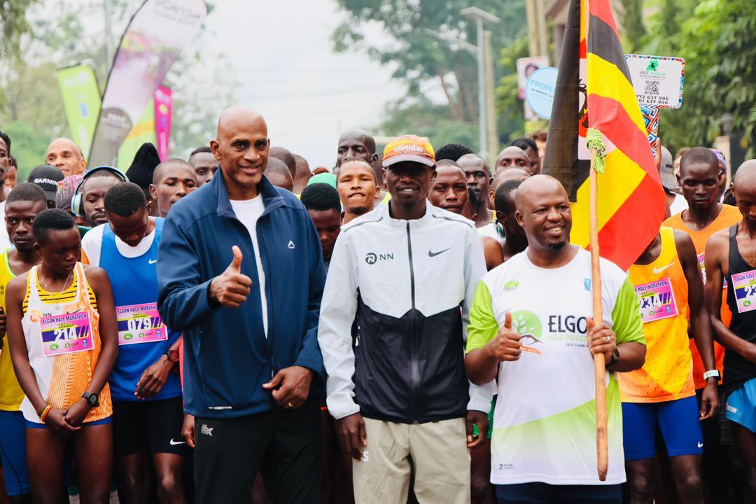 Start of the Race at the Elgon Half Marathon 2025