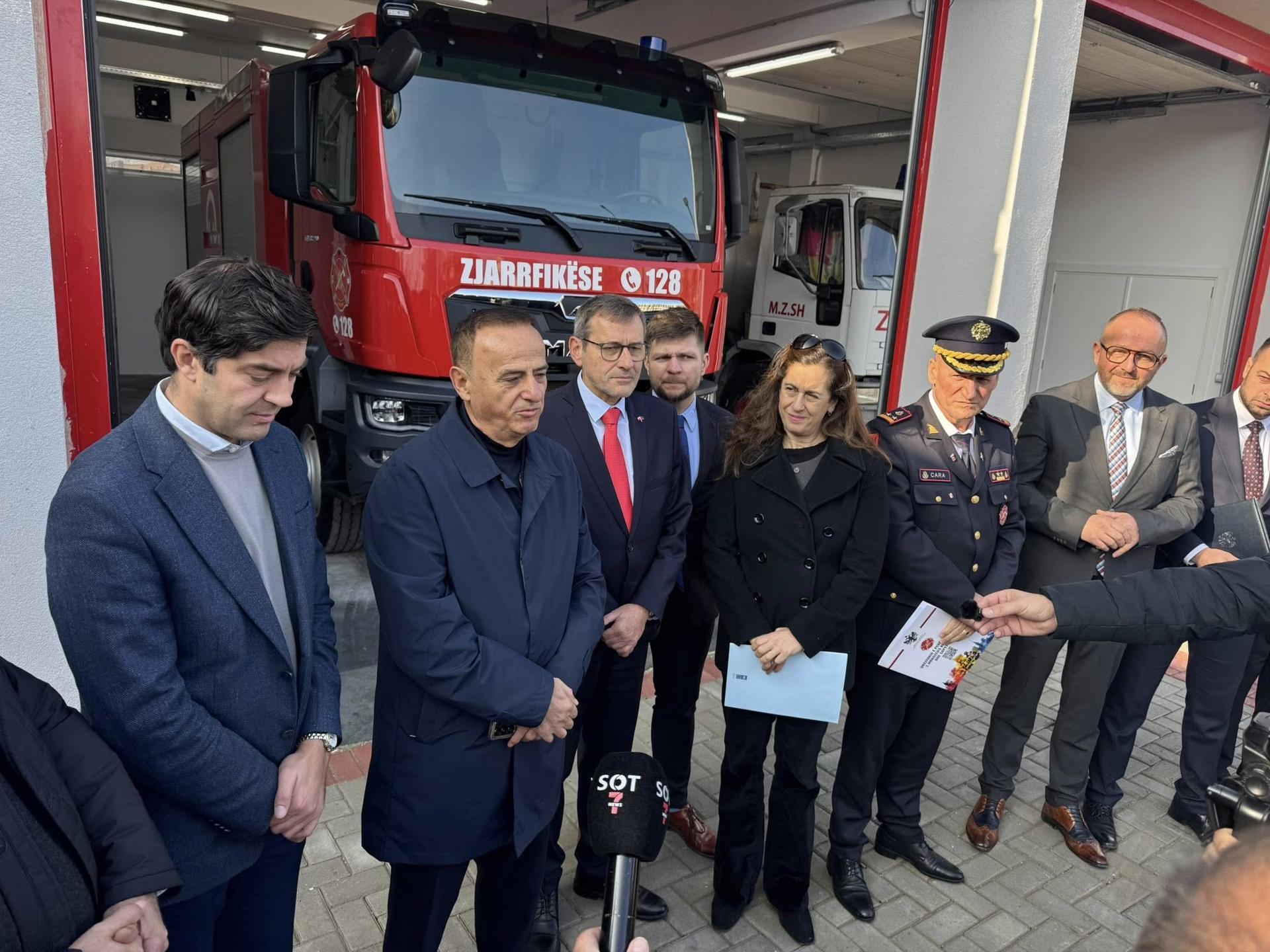 UNDP and Government of Poland Strengthen Albania’s Fire Protection and Rescue Service with New Fire Station in Pogradec