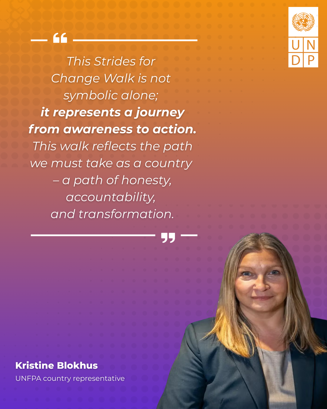 Quote Card from UNFPA Country Director 