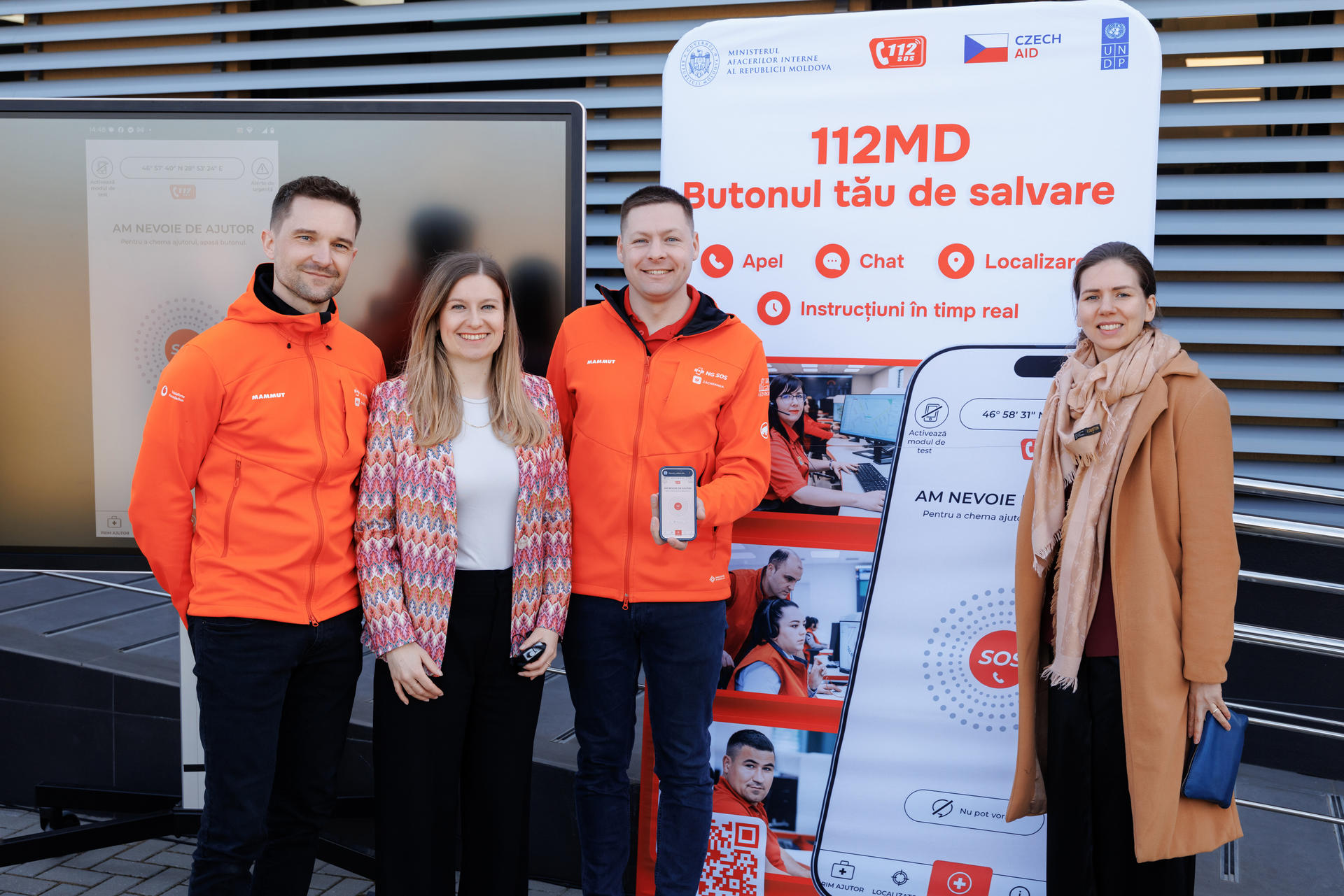 Lansarea aplicației 112MD