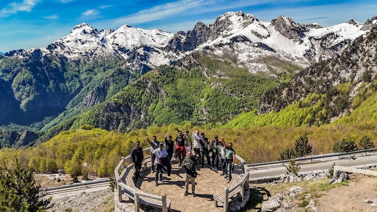 Marko leads small groups on English-language tours to some of northern Albania’s best-kept secrets. His itineraries take visitors through the mountain village of Theth, along the crystal-clear waters of the Shala River, and into the rich history of the Mirdita region, with its ancient churches and the sacred spring of Dom Gjoni. 