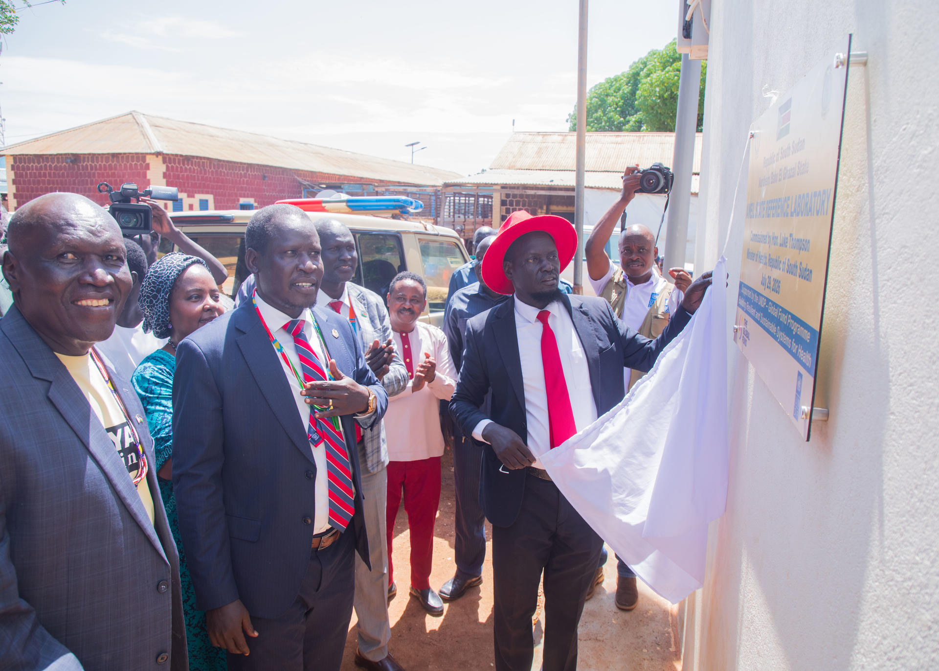 Aweil Regional Reference Lab Inauguration 