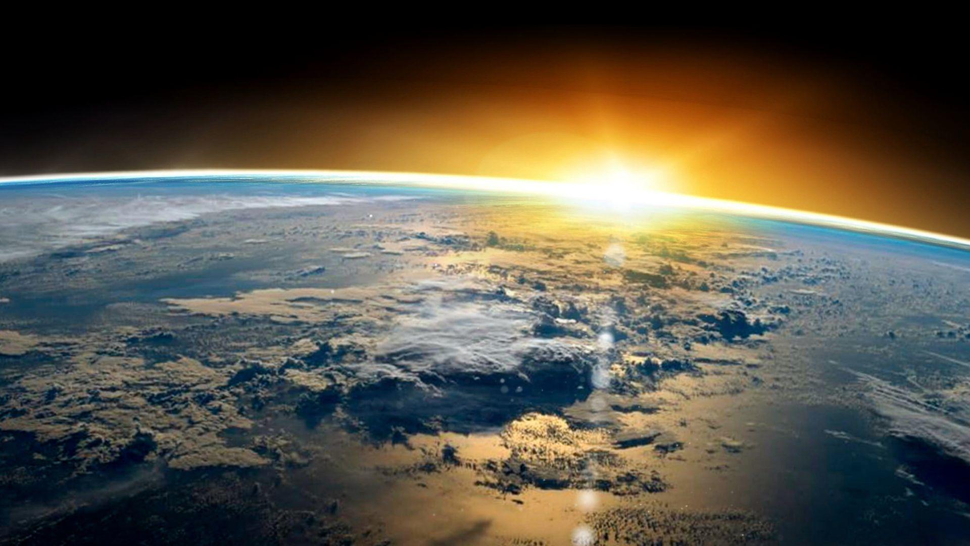 Fotografia del planeta tierra