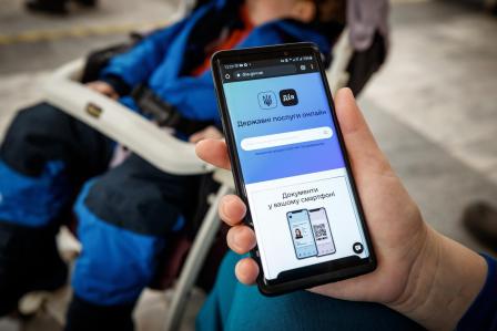 The Diia app enables Ukrainian citizens to access more than 80 governmental services through their smartphones.