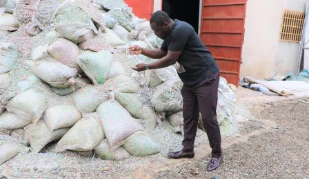 Plastics recycling UNDP Ghana