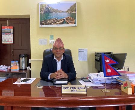 a man in an office