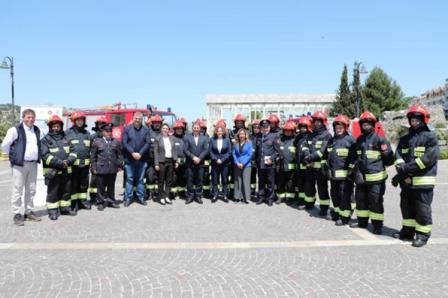 Lezha Municipality Personal Protection Equipment handover ceremony