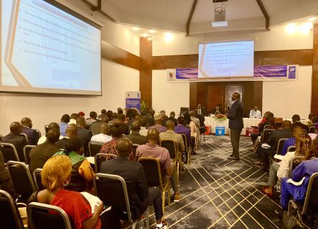 UNDP-CMR-A cross-section of the participants at the workshop, during the presentation of the Studies-2023