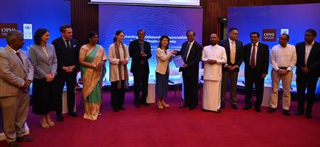 High-level representatives at the official launch of the MVI report