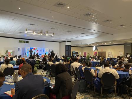 Delegates in attendance at the Ready Set Great youth conference