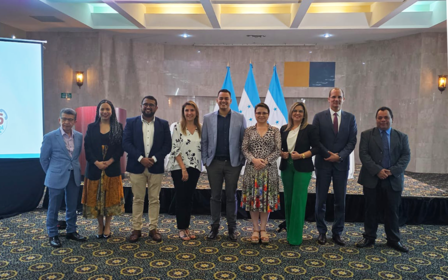 Autoridades de PNUD y SEDESOL en evento de lanzamiento de nuevo Centro de Llamadas del Participante (CAP)