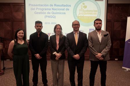 Proyecto de Gestión de Químicos presentó los resultados de los seis años de su implementación