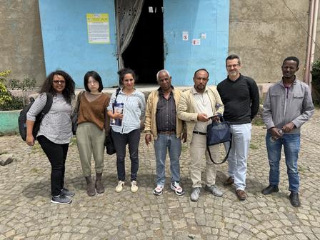 a group of people posing for a picture