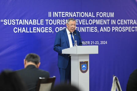 a man giving a speech