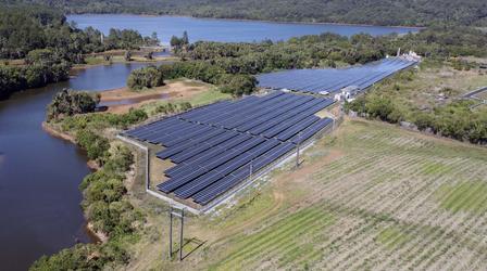 Solar PV farm in Henrietta, Mauritius