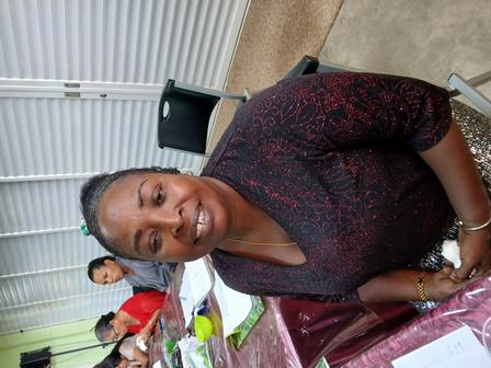 Claudette Ravenberg, trainee Entrepreneurship Training Transforms Lives of ITP Women in Suriname