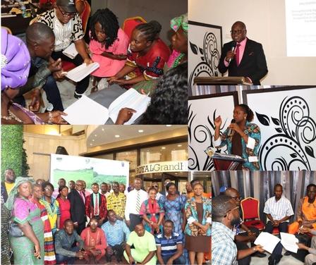 Partners engaged in validating climate resilient document