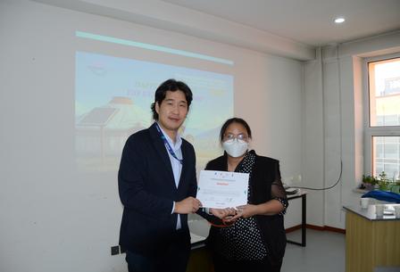 a man and a woman posing for a picture