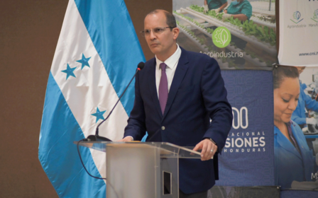 Richard Barathe durante su misión como Representante Residente del PNUD en Honduras en 2025