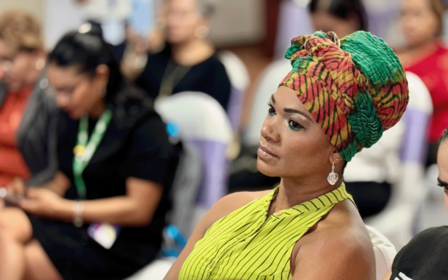 Mujeres participantes del evento del lanzamiento "Ellas Deciden… Ellas Representan"