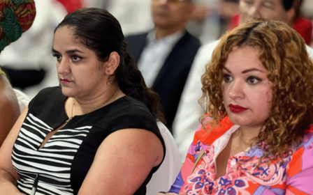 Mujeres participantes del evento de lanzamiento "Ellas Deciden… Ellas Representan"