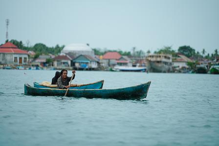 Fishers in Wakatobi Island, Indonesia 