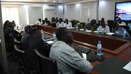 Participants at a CCM stakeholder consultation meeting
