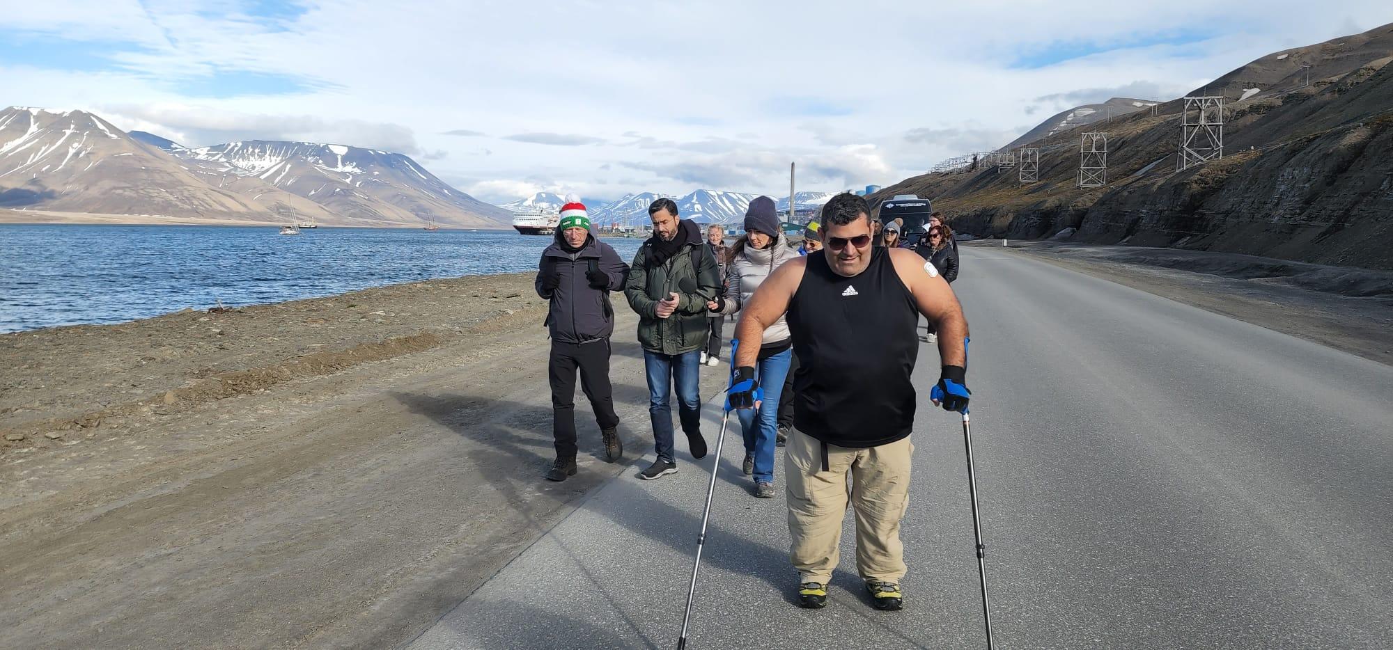 Michael Haddad concludes Arctic Walk for Climate Resilience & Food Security