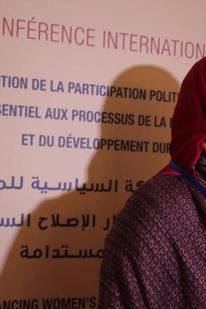 a man holding a sign