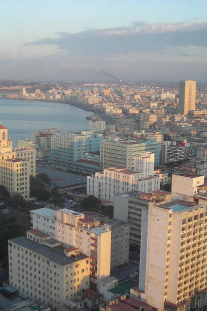vista de la zona costera de La Habana