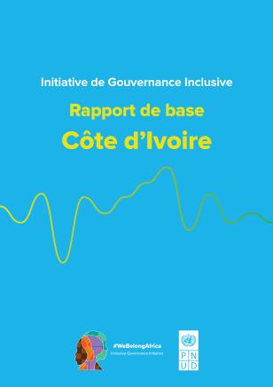 Couverture du rapport de base sur la gouvernance inclusive en Côte d'Ivoire