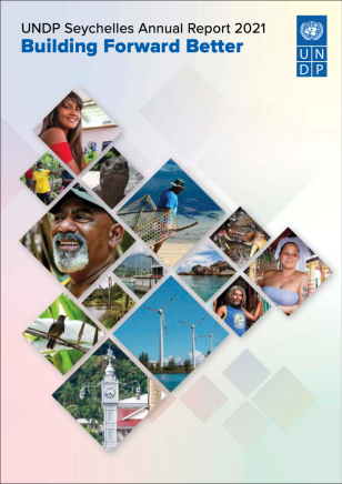 UNDP Seychelles Annual Report 2021 cover