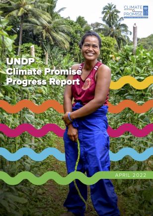 UNDP:n Ilmastolupauksen edistymisraportin kansi