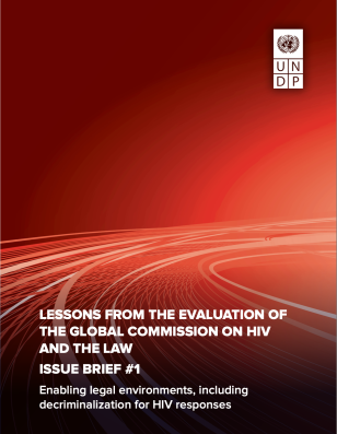 Lessons from the Evaluation of the Global Commission on HIV and the Law Cover Image
