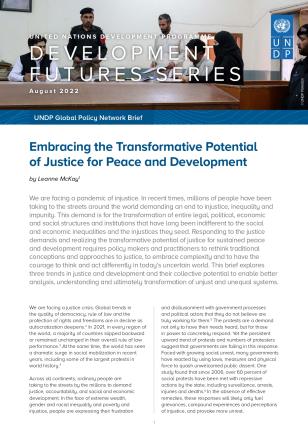 Embracing Transformative Potential of justice for Peace and Development