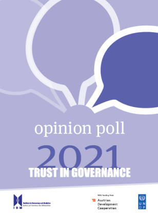 Report of the annual public opinion poll in Albania “Trust in Governance 2021”, 9th edition