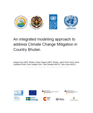 An integrated modelling approach to address Climate Change Mitigation in Country Bhutan