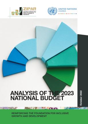 The cover page for the 2023 National Budget Analysis