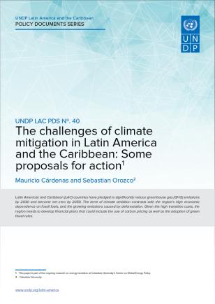 The challenges of climate mitigation in Latin America  and the Caribbean: Some proposals for action
